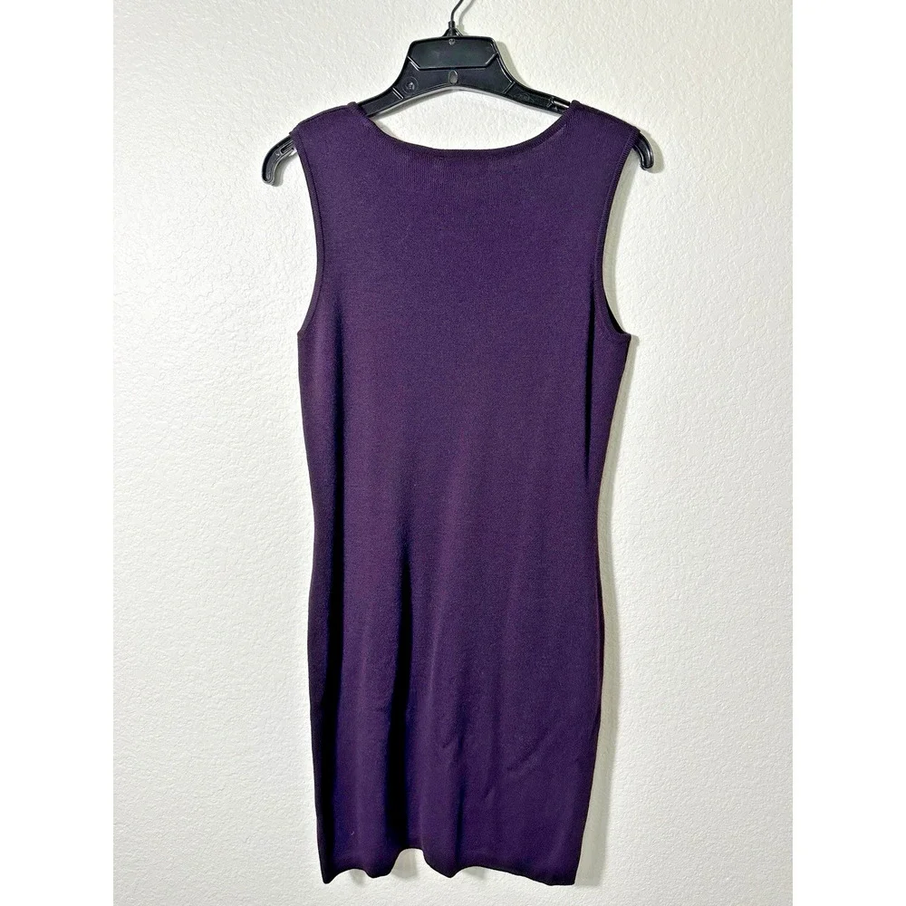 Vtg Preview Collection 100% Extra Fine Merino Wool Dress Cardigan Set Women’s S